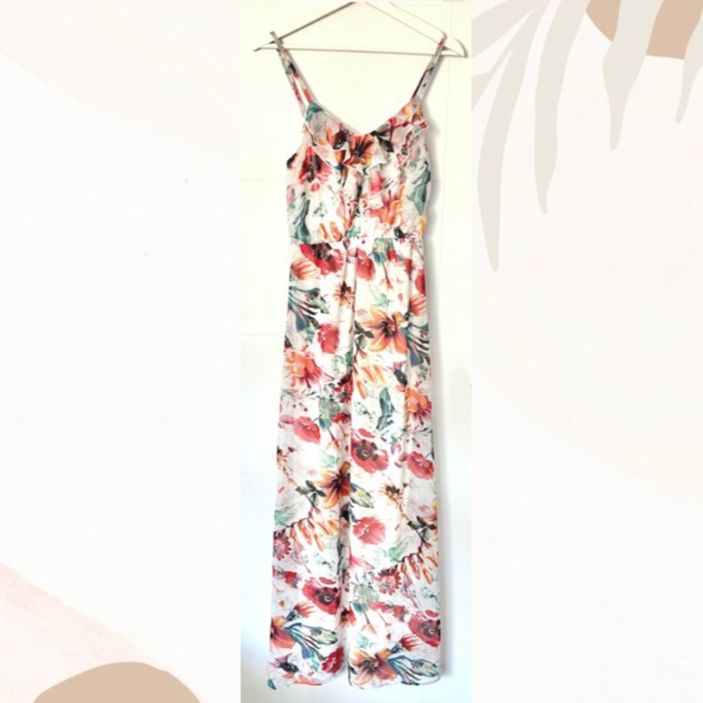 Floral maxi dress